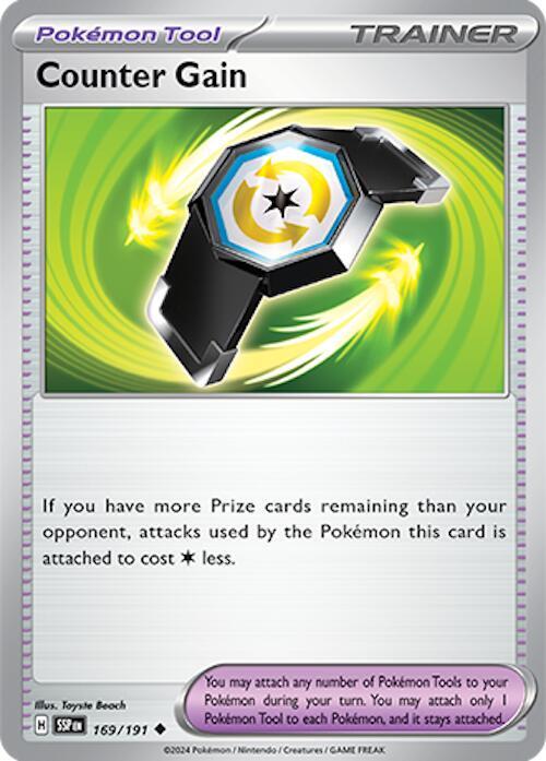 Counter Gain 169/191 (SV08: Surging Sparks)  | Good Games North
