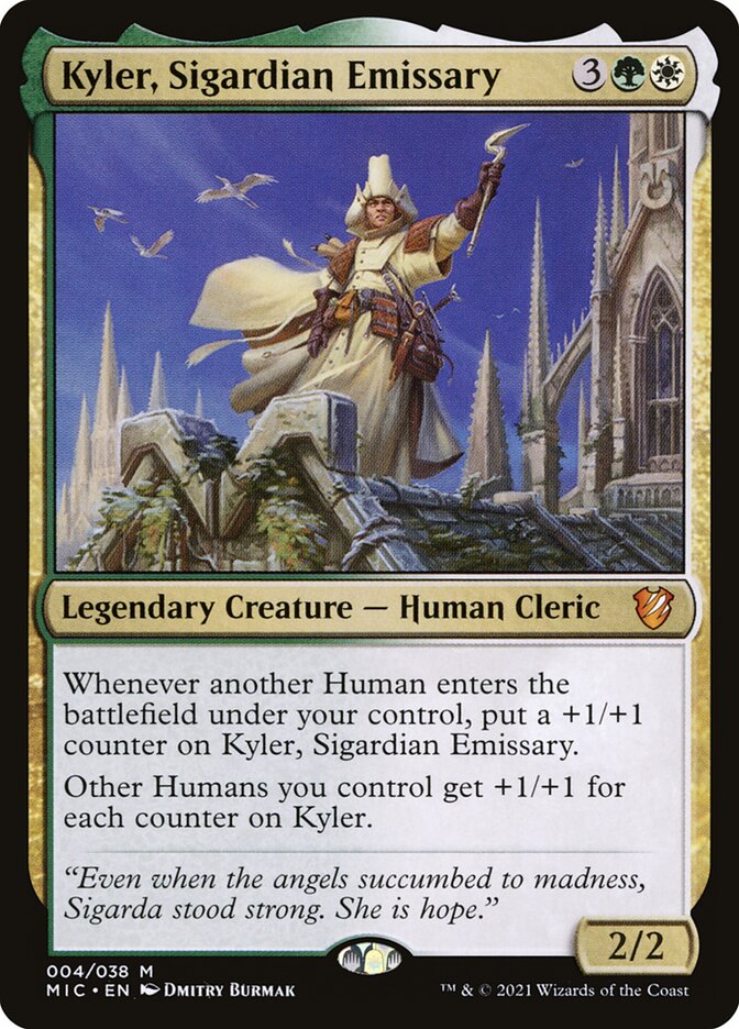 Kyler, Sigardian Emissary 4/38 (Commander: Innistrad: Midnight Hunt)  | Good Games North