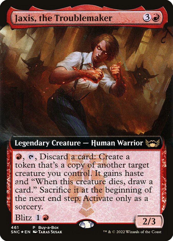 Jaxis the Troublemaker 461 (Buy-A-Box Promos)  - Foil | Good Games North