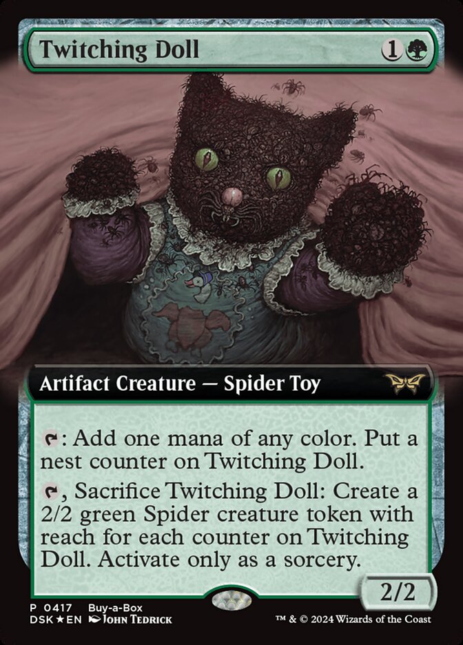 Twitching Doll 417/286 (Buy-A-Box Promos)  - Foil | Good Games North