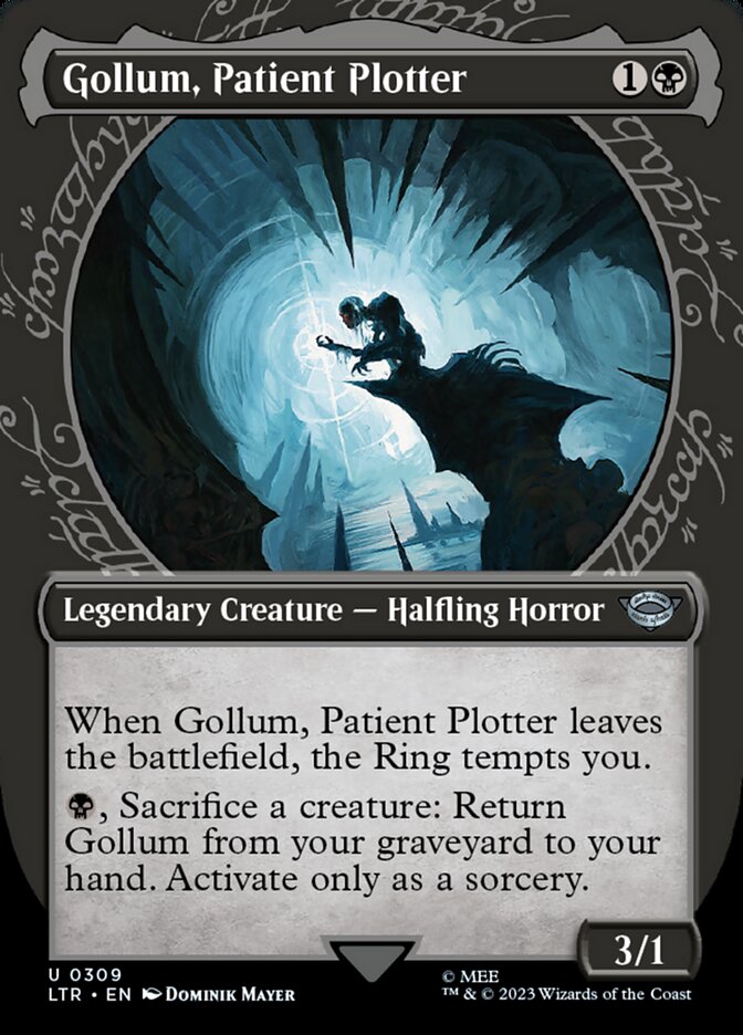 Gollum, Patient Plotter 309/281 (Universes Beyond: The Lord of the Rings: Tales of Middle-earth)  - Showcase | Good Games North