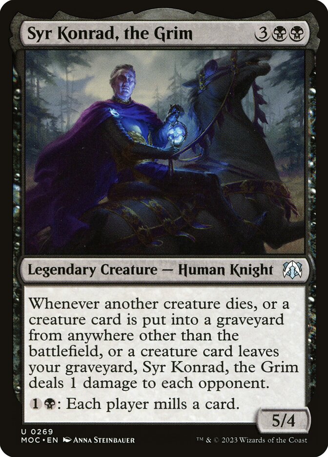Syr Konrad, the Grim 269/444 (Commander: March of the Machine)  | Good Games North