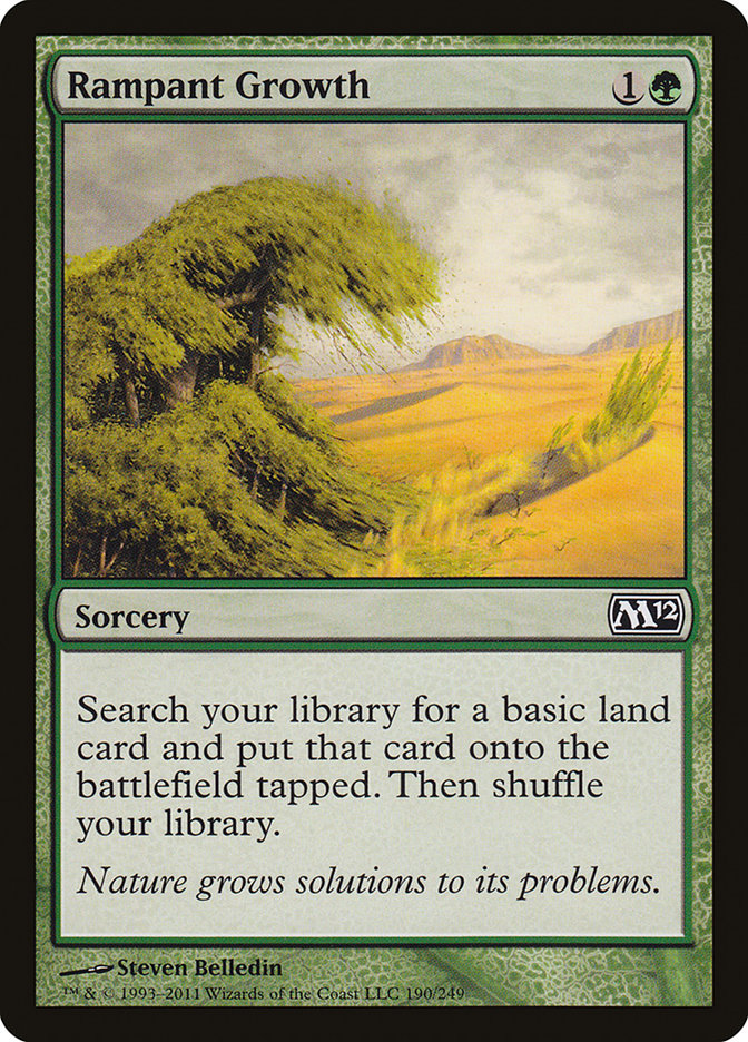 Rampant Growth 190/249 (Magic 2012 (M12))  | Good Games North