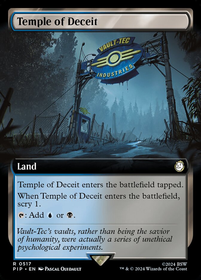 Temple of Deceit (Universes Beyond: Fallout)  | Good Games North