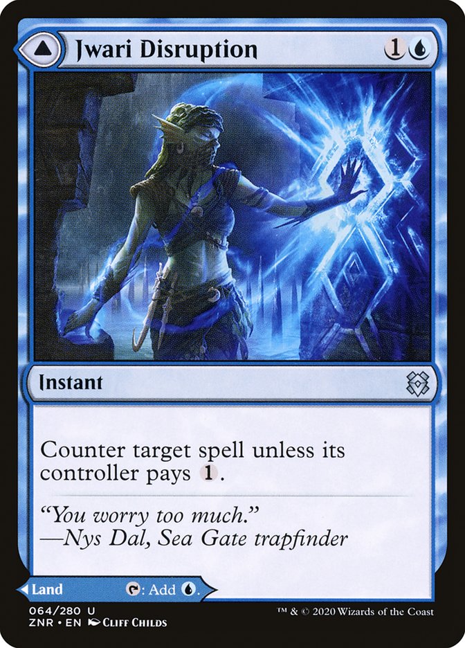 Jwari Disruption // Jwari Ruins (Zendikar Rising)  | Good Games North