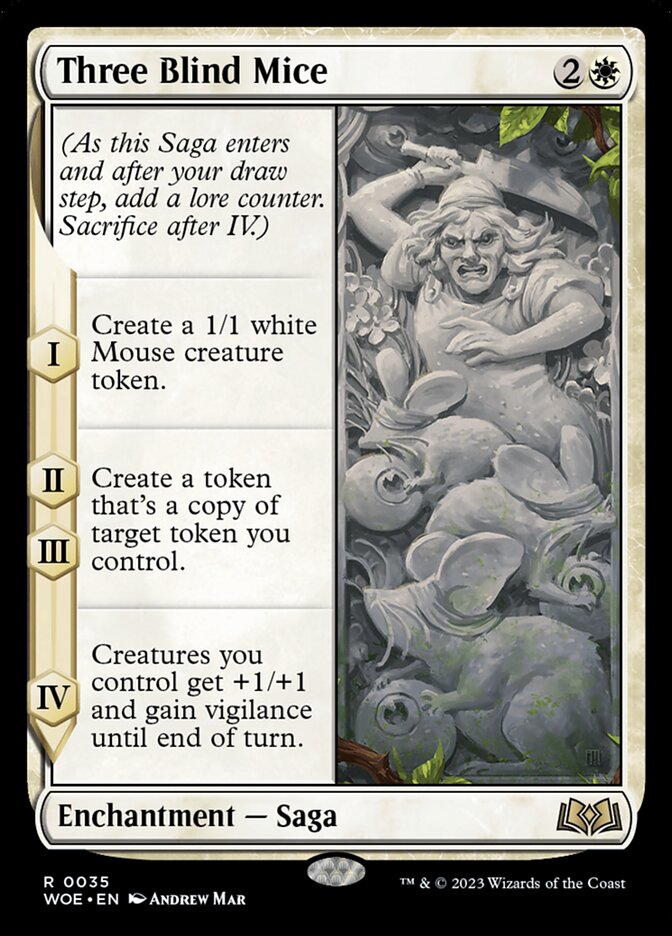 Three Blind Mice 35 (Wilds of Eldraine)  - Foil | Good Games North