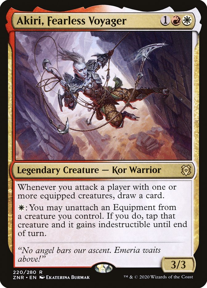 Akiri, Fearless Voyager (Zendikar Rising)  - undefined | Good Games North