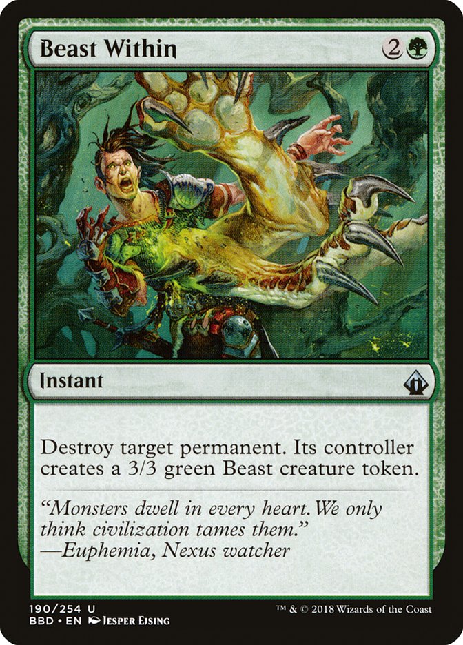 Beast Within 190/254 (Battlebond)  - Foil | Good Games North