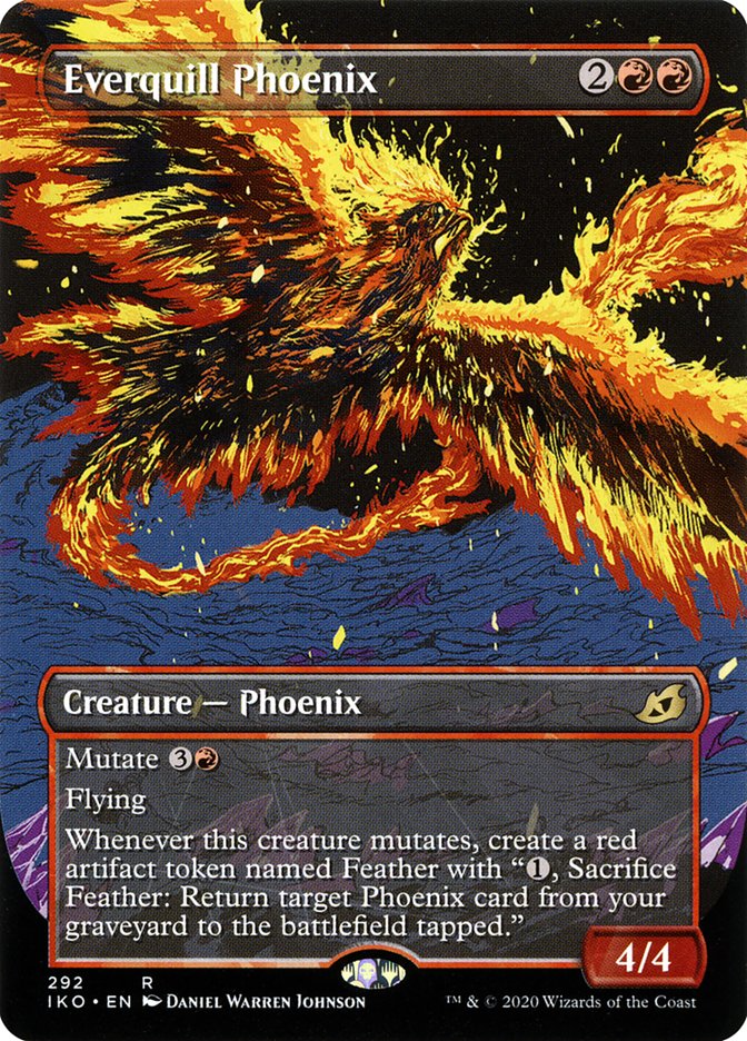 Everquill Phoenix Showcase 292 (Ikoria: Lair of Behemoths)  - Foil | Good Games North