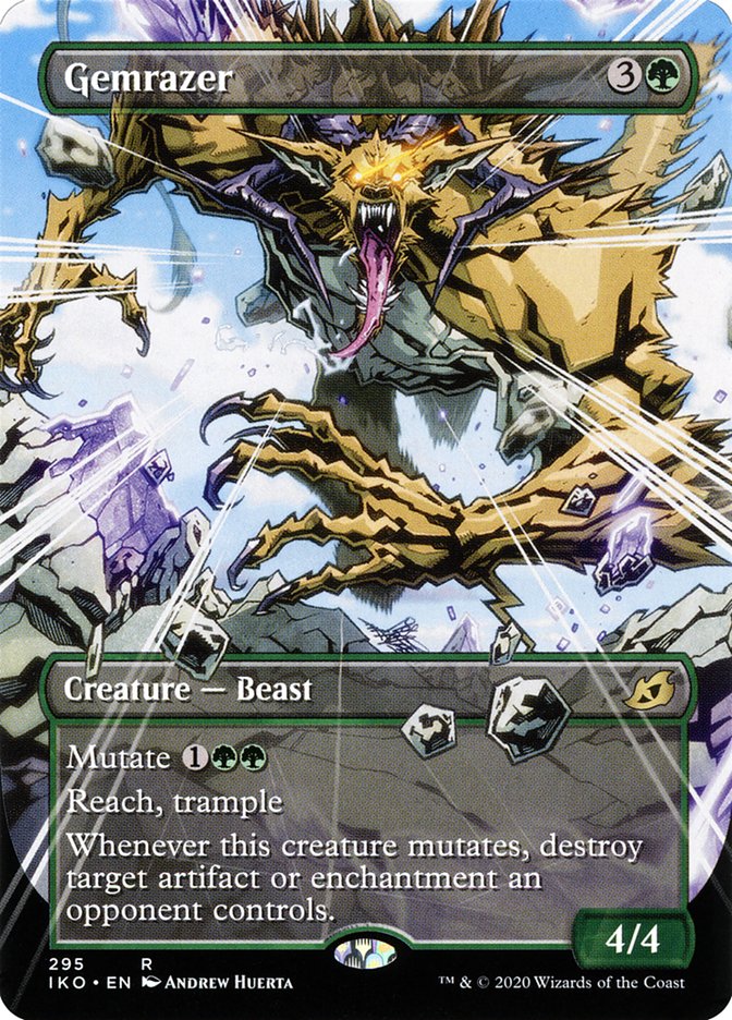 Gemrazer 295 (Ikoria: Lair of Behemoths)  - Showcase Foil | Good Games North