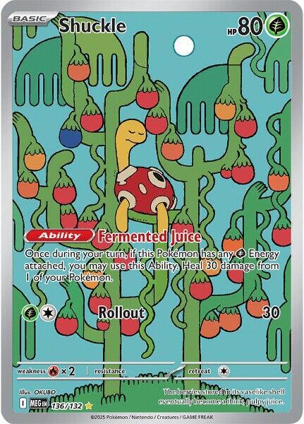 Shuckle 136/132 (ME01: Mega Evolution)  - Holofoil | Good Games North