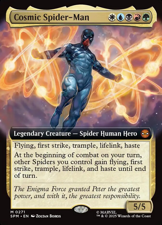 Cosmic Spider-Man 271 (Marvel's Spider-Man)  - Extended Art Foil | Good Games North