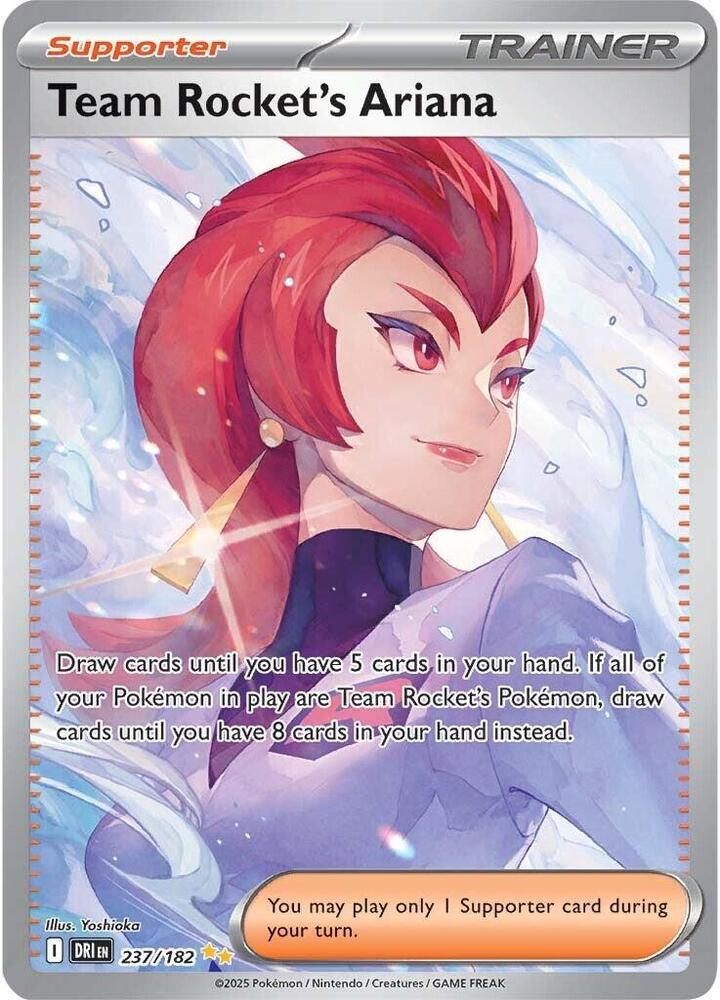 Team Rocket's Ariana 237/182 (SV10: Destined Rivals)  - Holofoil | Good Games North