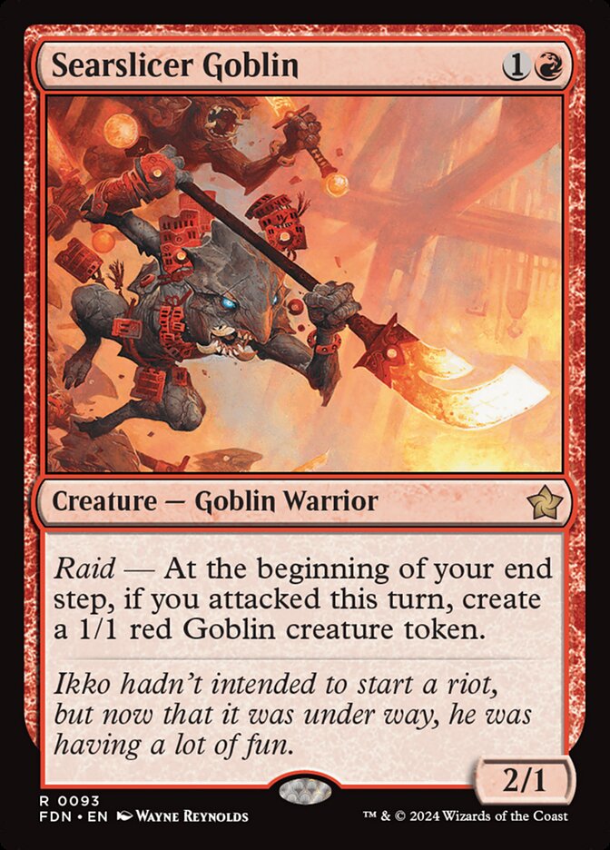 Searslicer Goblin (Foundations)  | Good Games North