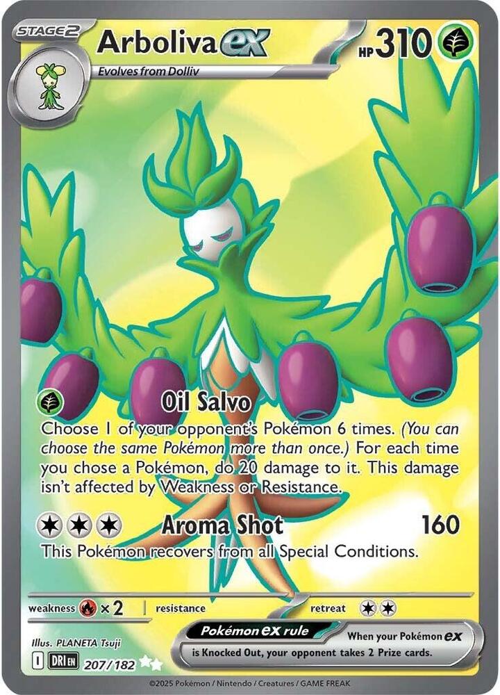 Arboliva ex 207/182 (SV10: Destined Rivals)  - Holofoil | Good Games North
