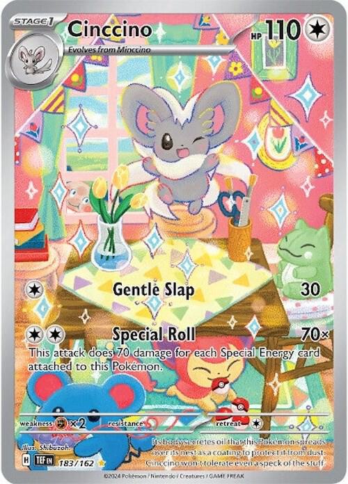 Cinccino 183/162 (SV05: Temporal Forces)  - Holofoil | Good Games North