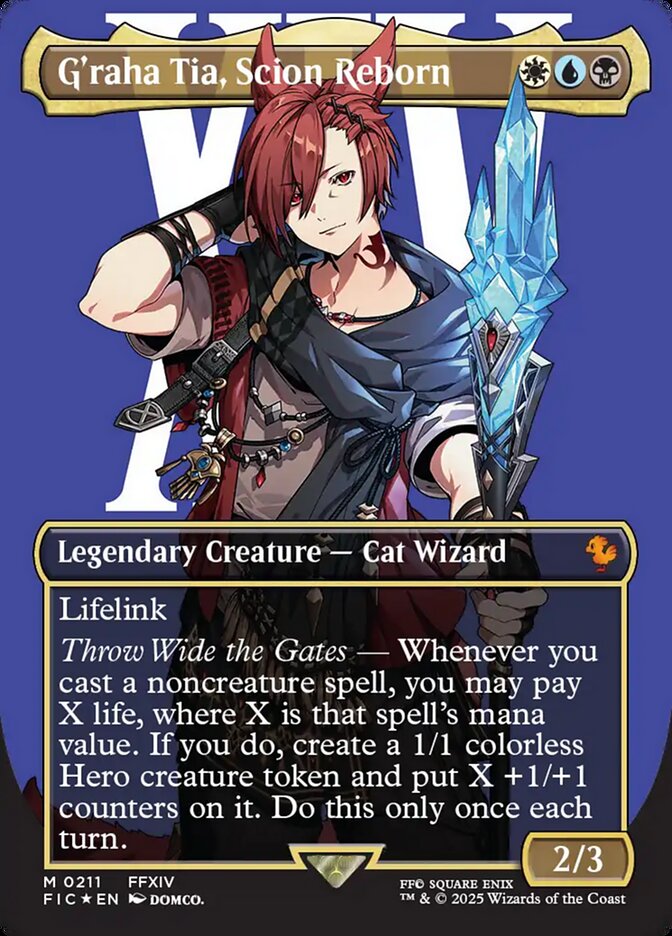 G'raha Tia, Scion Reborn 211 (Commander: FINAL FANTASY)  - Foil | Good Games North