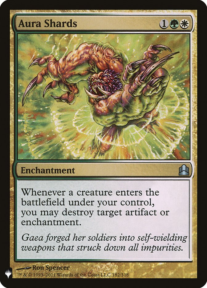 Aura Shards CMD 182 (The List Reprints)  | Good Games North