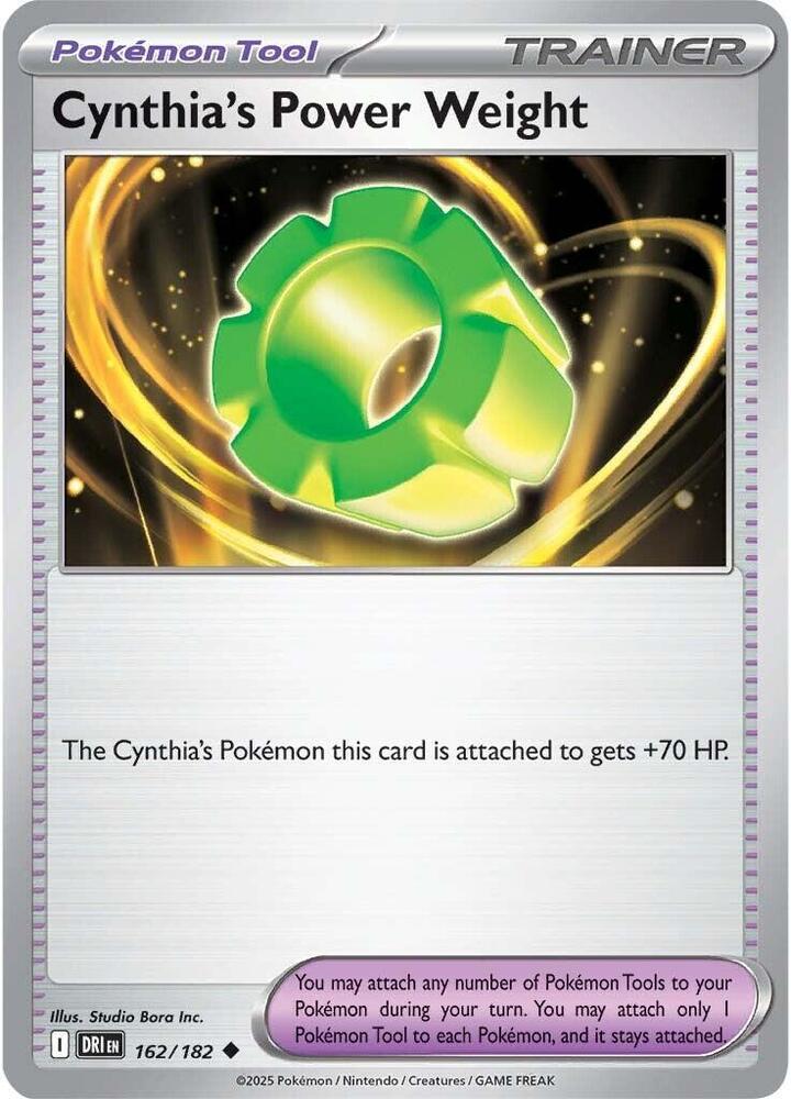 Cynthia's Power Weight 162/182 (SV10: Destined Rivals)  | Good Games North