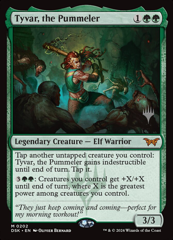 Tyvar, the Pummeler 202 (Promo Pack: Duskmourn: House of Horror)  | Good Games North