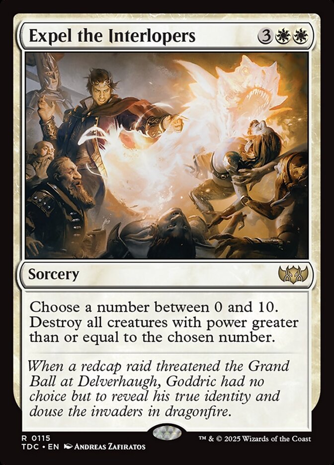 Expel the Interlopers 115 (Commander: Tarkir: Dragonstorm)  | Good Games North