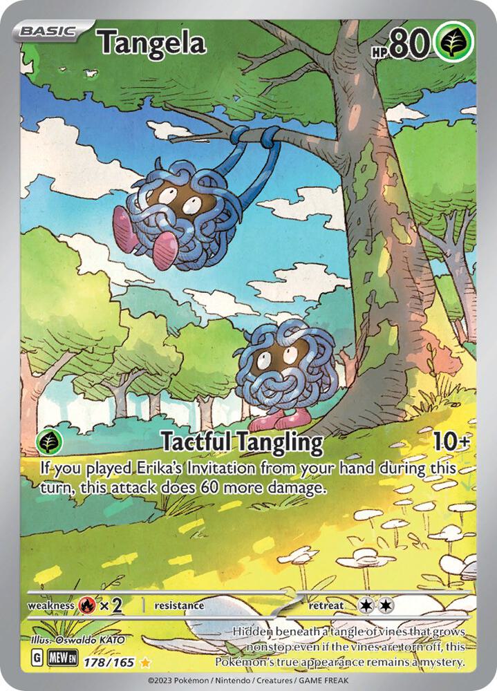 Tangela 178/165 (SV: Scarlet & Violet 151)  - Holofoil | Good Games North