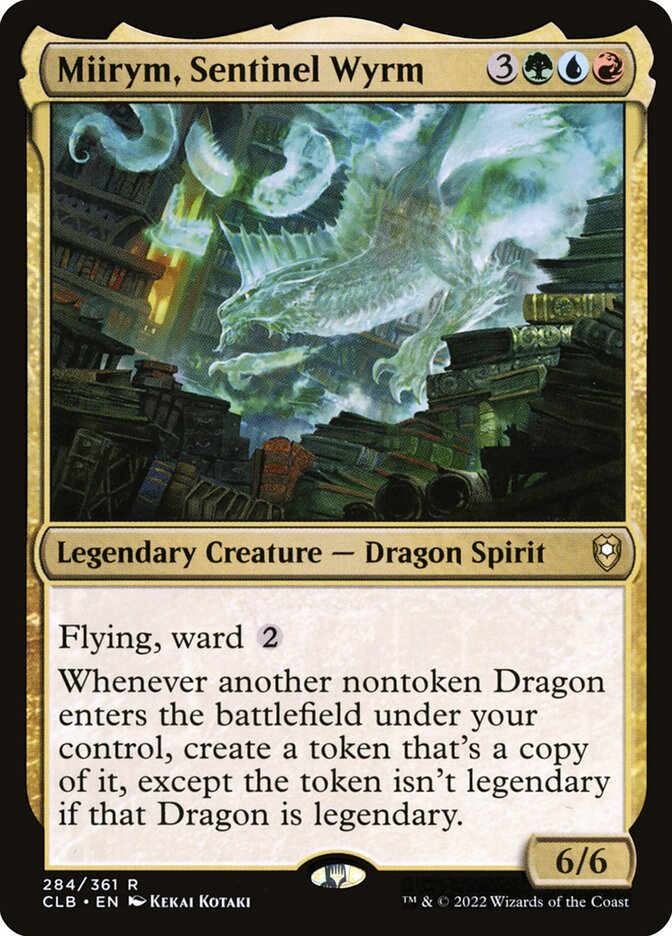 Miirym, Sentinel Wyrm 284 (Commander Legends: Battle for Baldur's Gate)  | Good Games North