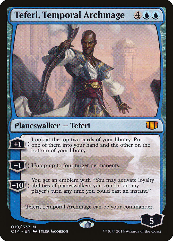 Teferi, Temporal Archmage 19/337 (Commander 2014)  | Good Games North