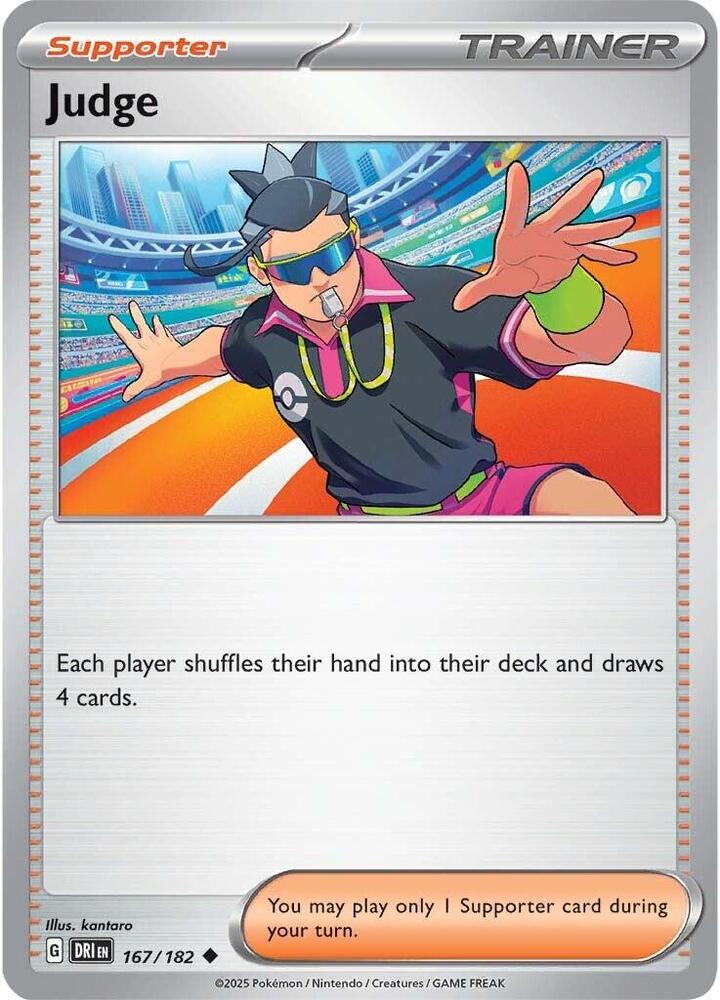 Judge 167/182 (SV10: Destined Rivals)  | Good Games North