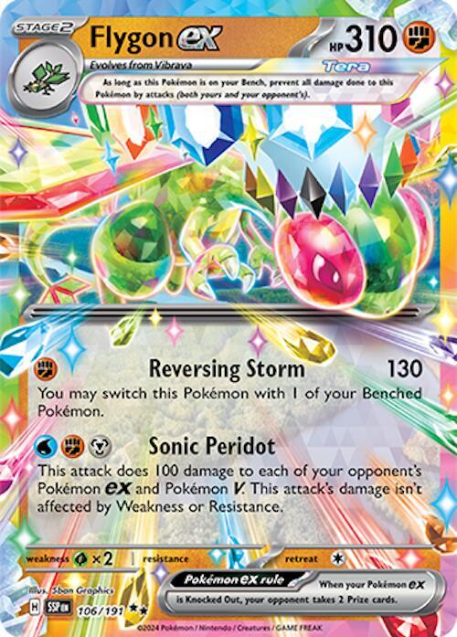 Flygon ex 106/191 (SV08: Surging Sparks)  - Holofoil | Good Games North