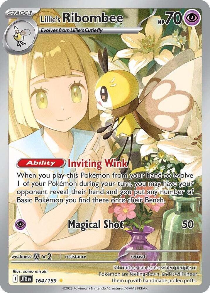Lillies Ribombee 164 159 164/159 (SV09: Journey Together)  - Holofoil | Good Games North