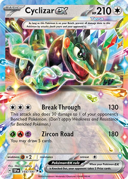 Cyclizar ex 159/191 (SV08: Surging Sparks)  - Holofoil | Good Games North