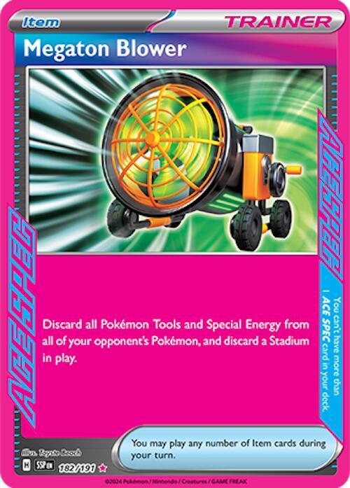 Megaton Blower 182/191 (SV08: Surging Sparks)  - Holofoil | Good Games North