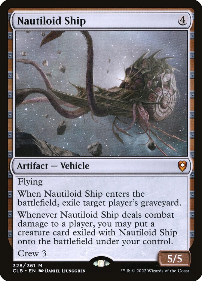 Nautiloid Ship 328 (Commander Legends: Battle for Baldur's Gate)  - Foil | Good Games North