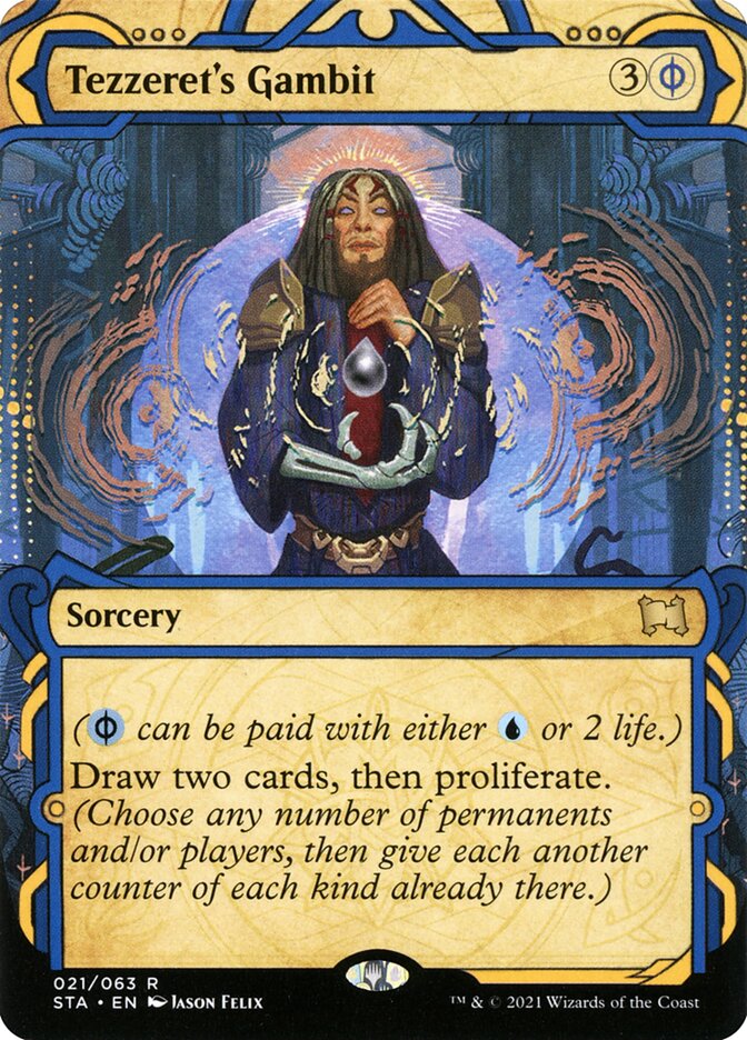 Tezzeret's Gambit 21/63 (Strixhaven: Mystical Archives)  - Foil | Good Games North