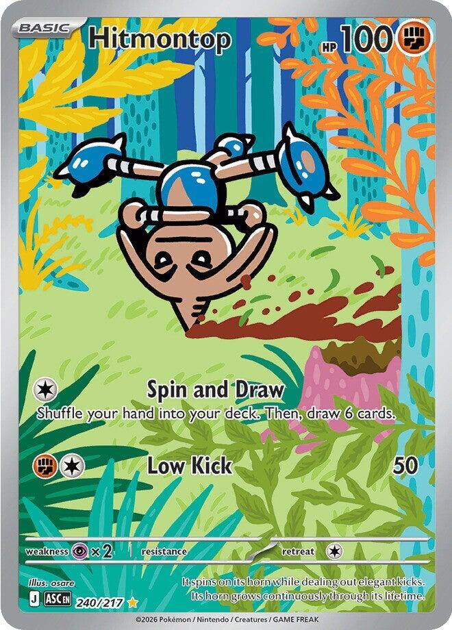 Hitmontop 240 217 240/217 (ME: Ascended Heroes)  - Holofoil | Good Games North