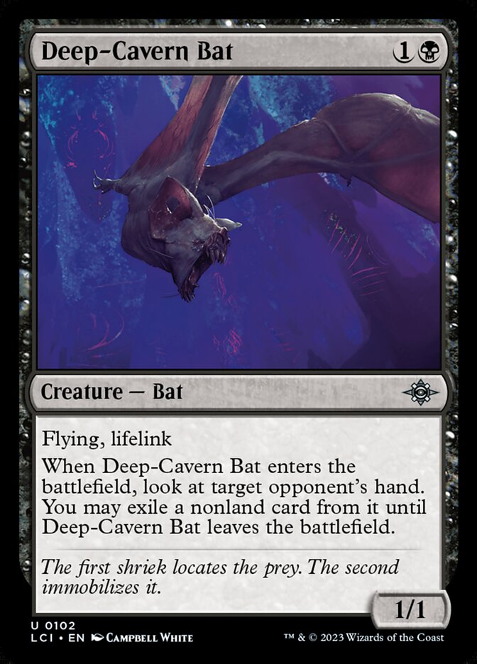 Deep Cavern Bat 102 (The Lost Caverns of Ixalan)  | Good Games North