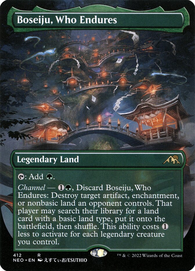 Boseiju, Who Endures (Kamigawa: Neon Dynasty)  - undefined | Good Games North