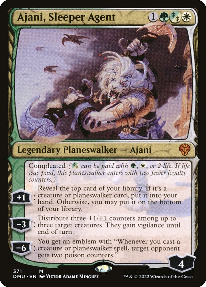 Ajani, Sleeper Agent 371/281 (Dominaria United)  - Foil | Good Games North