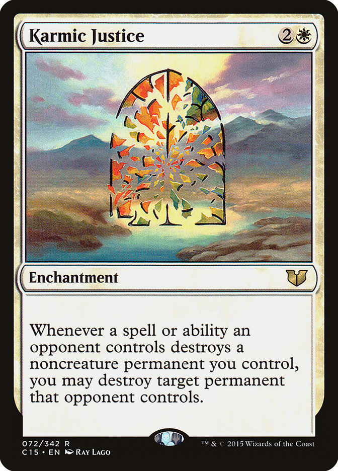 Karmic Justice (Commander 2015)  | Good Games North