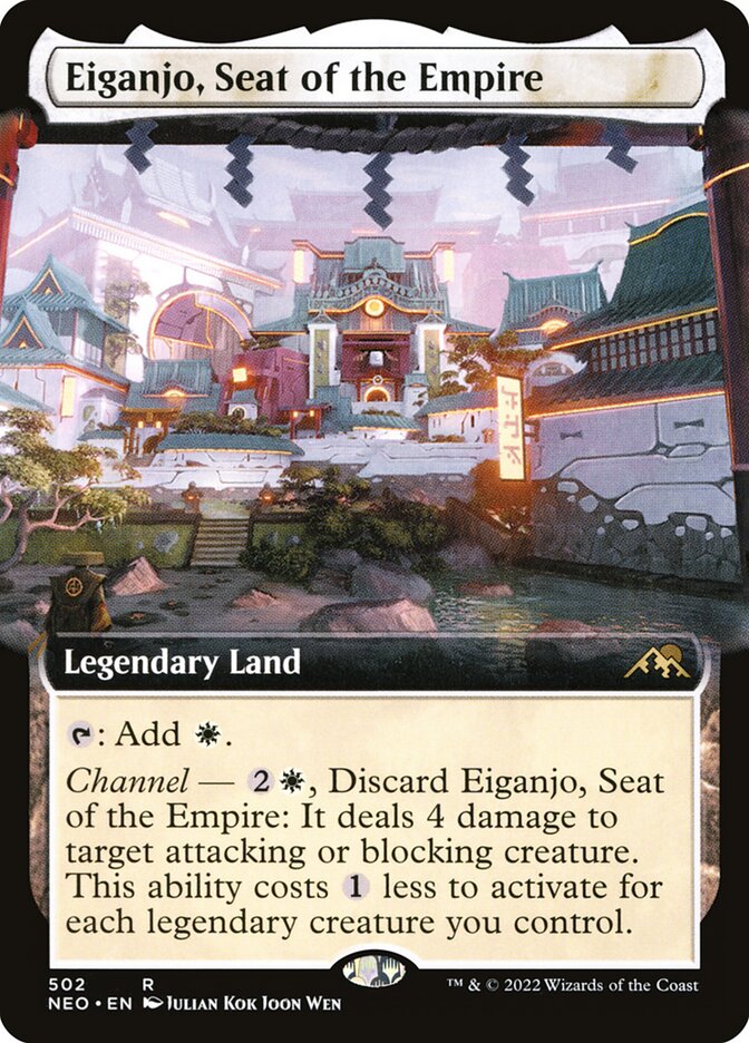 Eiganjo, Seat of the Empire (Kamigawa: Neon Dynasty)  - undefined | Good Games North