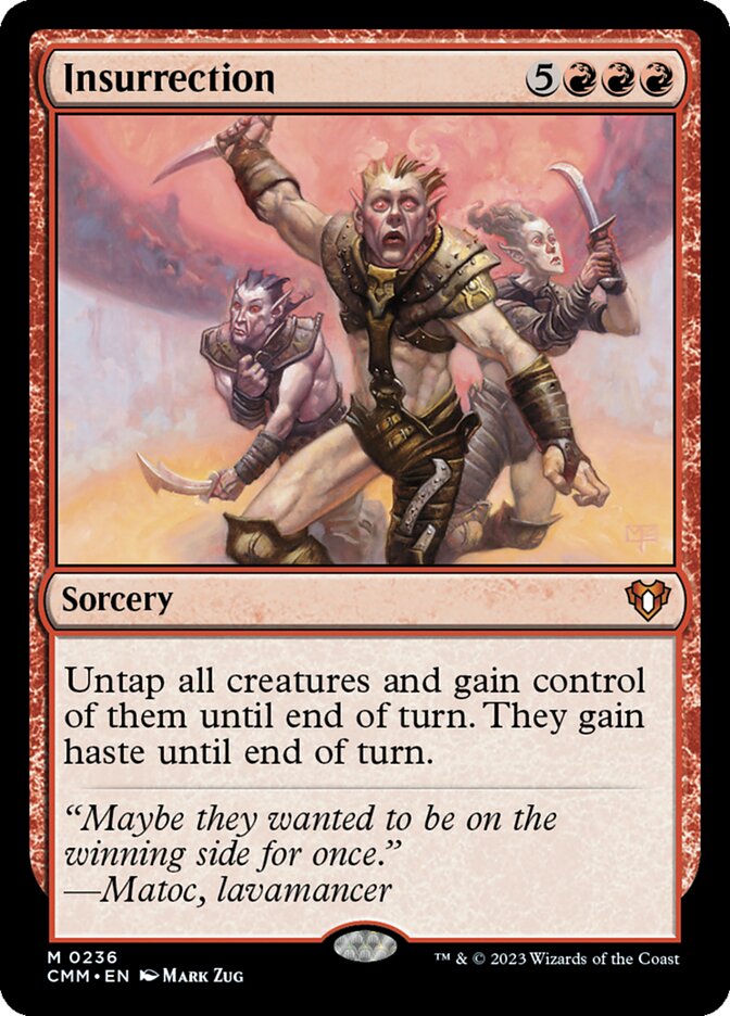 Insurrection 236/451 (Commander Masters)  - Foil | Good Games North