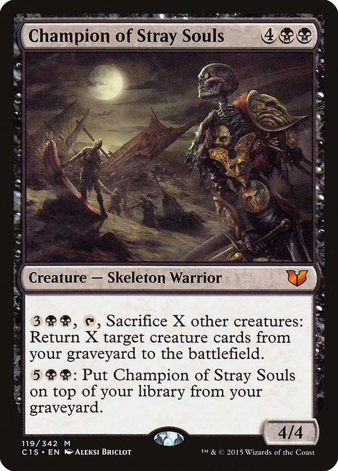 Champion of Stray Souls 119/342 (Commander 2015)  | Good Games North