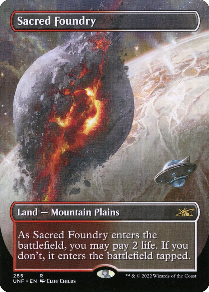 Sacred Foundry 285/244 (Unfinity)  | Good Games North
