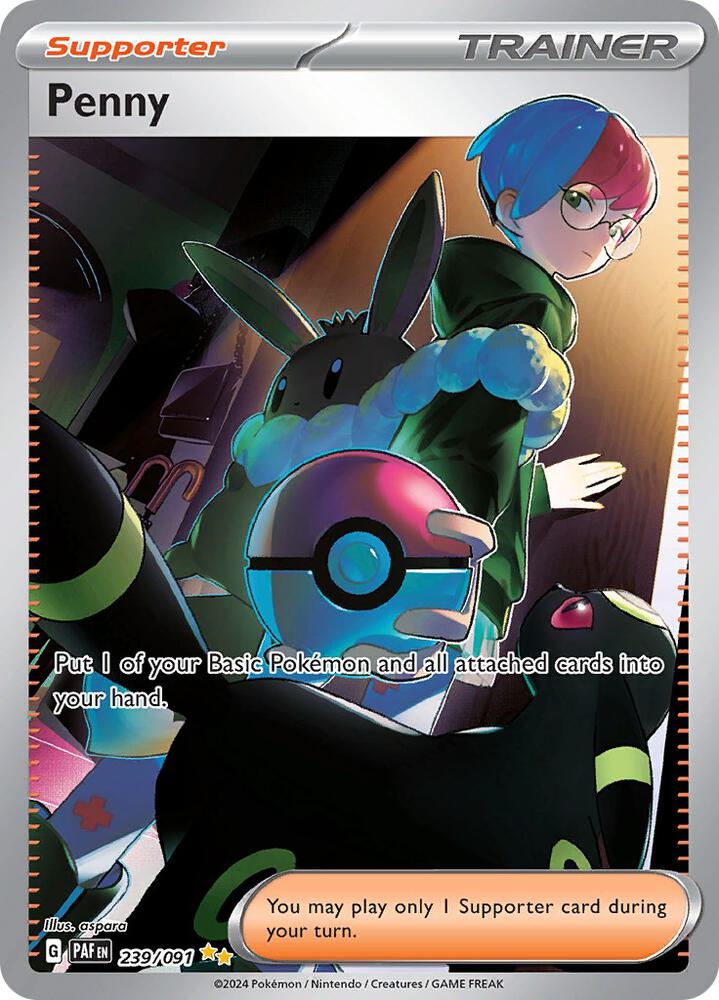 Penny 239/091 (SV: Paldean Fates)  - Holofoil | Good Games North