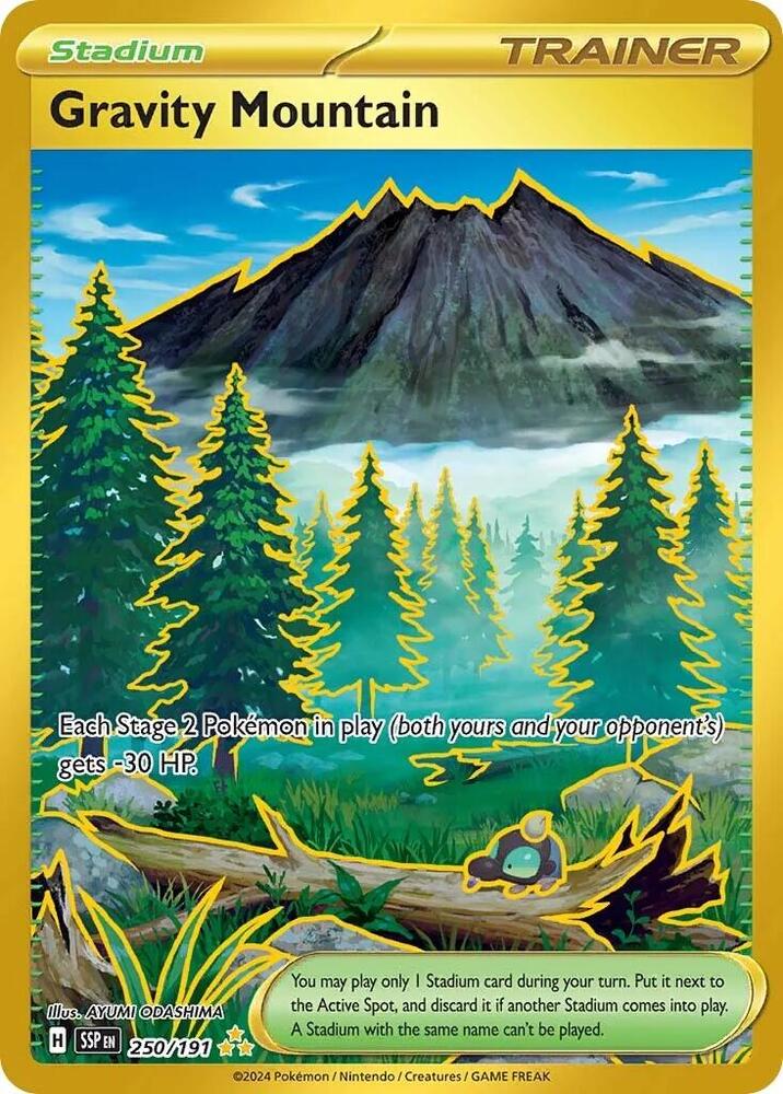 Gravity Mountain 250/191 (SV08: Surging Sparks)  - Holofoil | Good Games North