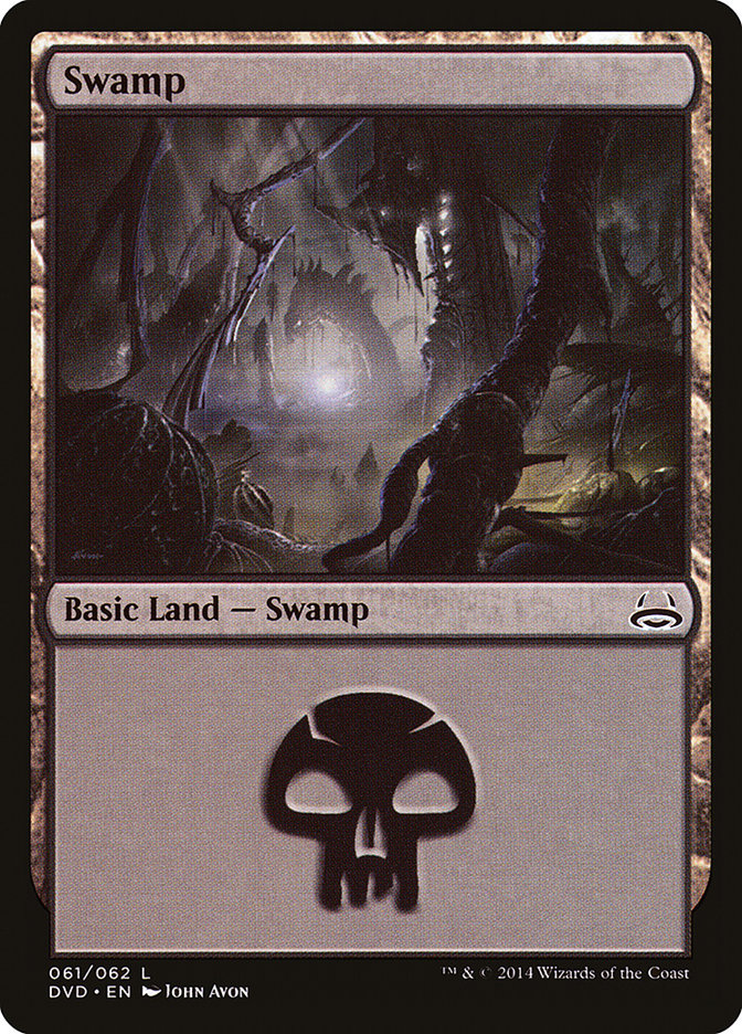 Swamp 61/62 (Duel Decks: Anthology)  | Good Games North
