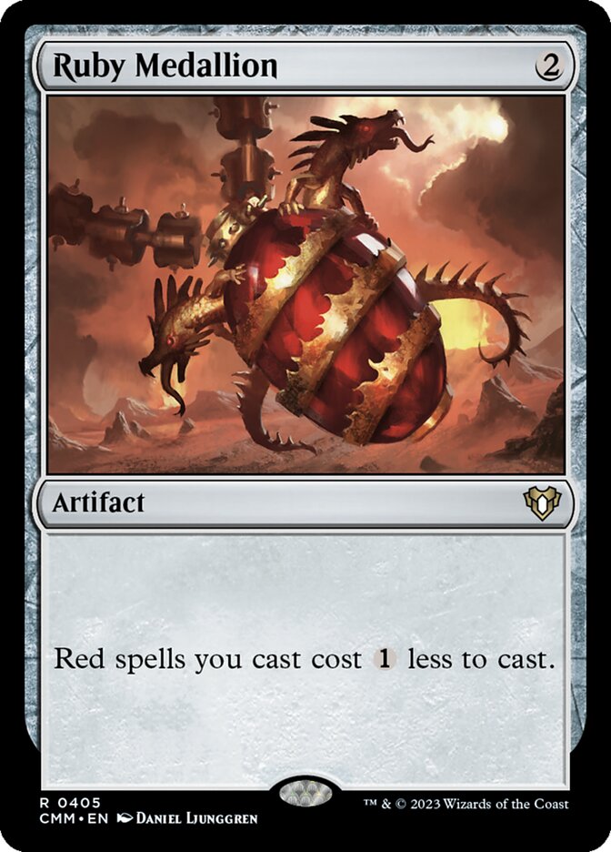 Ruby Medallion 405/451 (Commander Masters)  | Good Games North