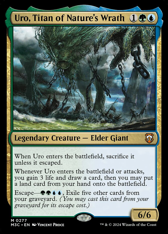 Uro, Titan of Nature's Wrath 277/411 (Commander: Modern Horizons 3)  | Good Games North