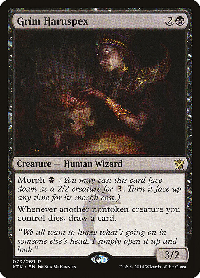 Grim Haruspex 73/269 (Khans of Tarkir)  - Foil | Good Games North